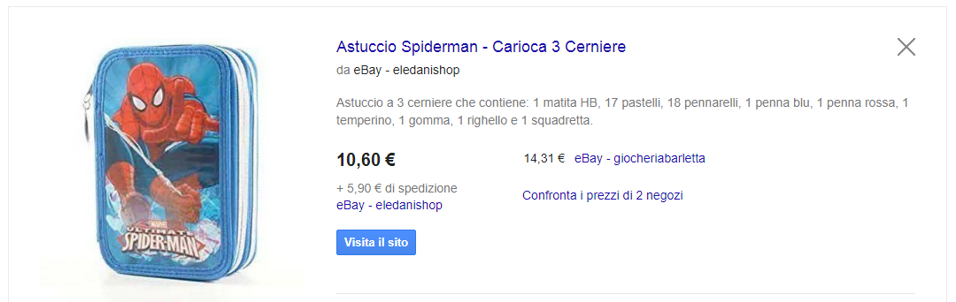 astuccio spiderman google shopping.PNG